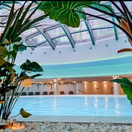 Hanza Tower Lux Jacuzzi & Sauna & Pool アパート *